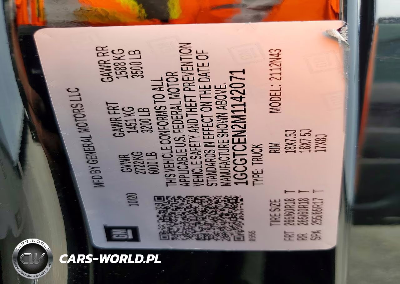 2021 Chevrolet Colorado Lt VIN:1GCGTCEN2M1142071 - 12