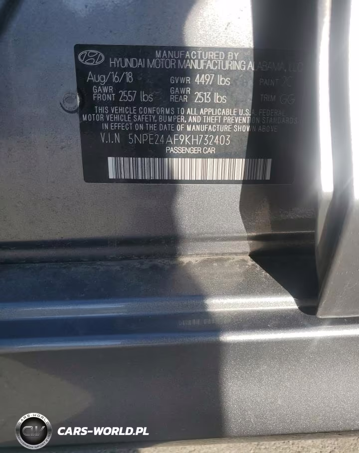 2019 Hyundai Sonata Se VIN:5NPE24AF9KH732403 - 12