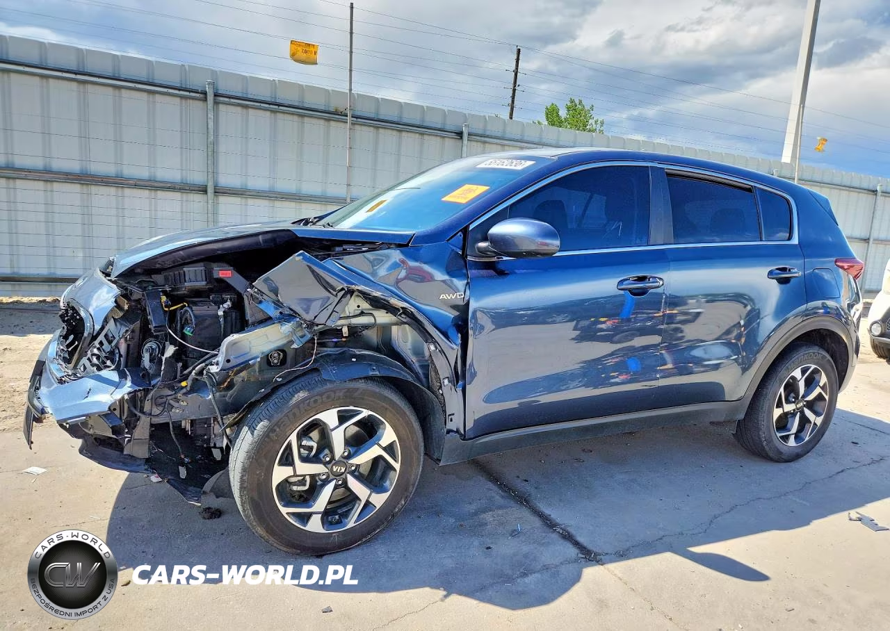 2022 Kia Sportage Lx VIN:KNDPMCACXN7010756 - 1