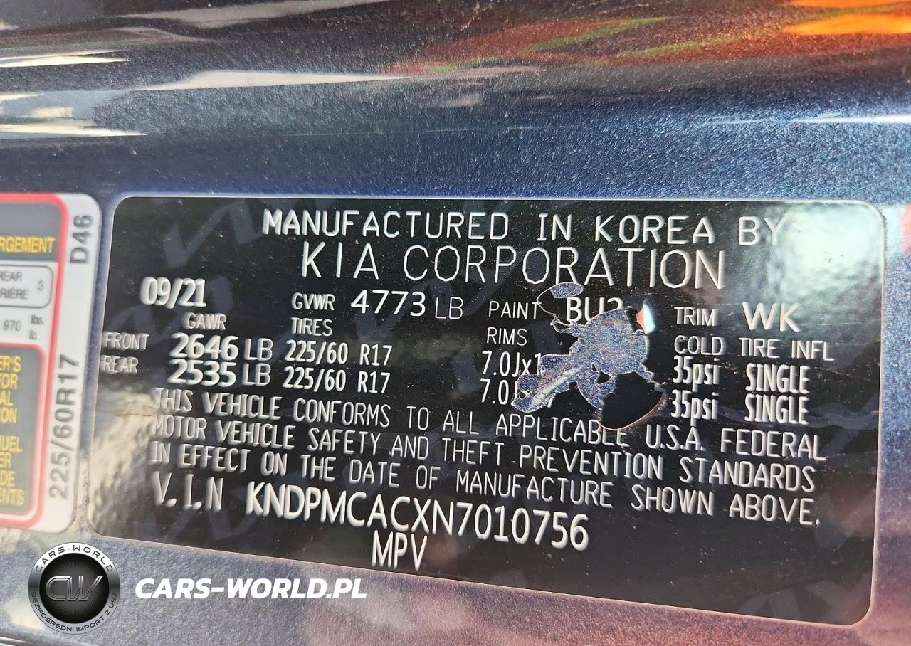 2022 Kia Sportage Lx VIN:KNDPMCACXN7010756 - 13