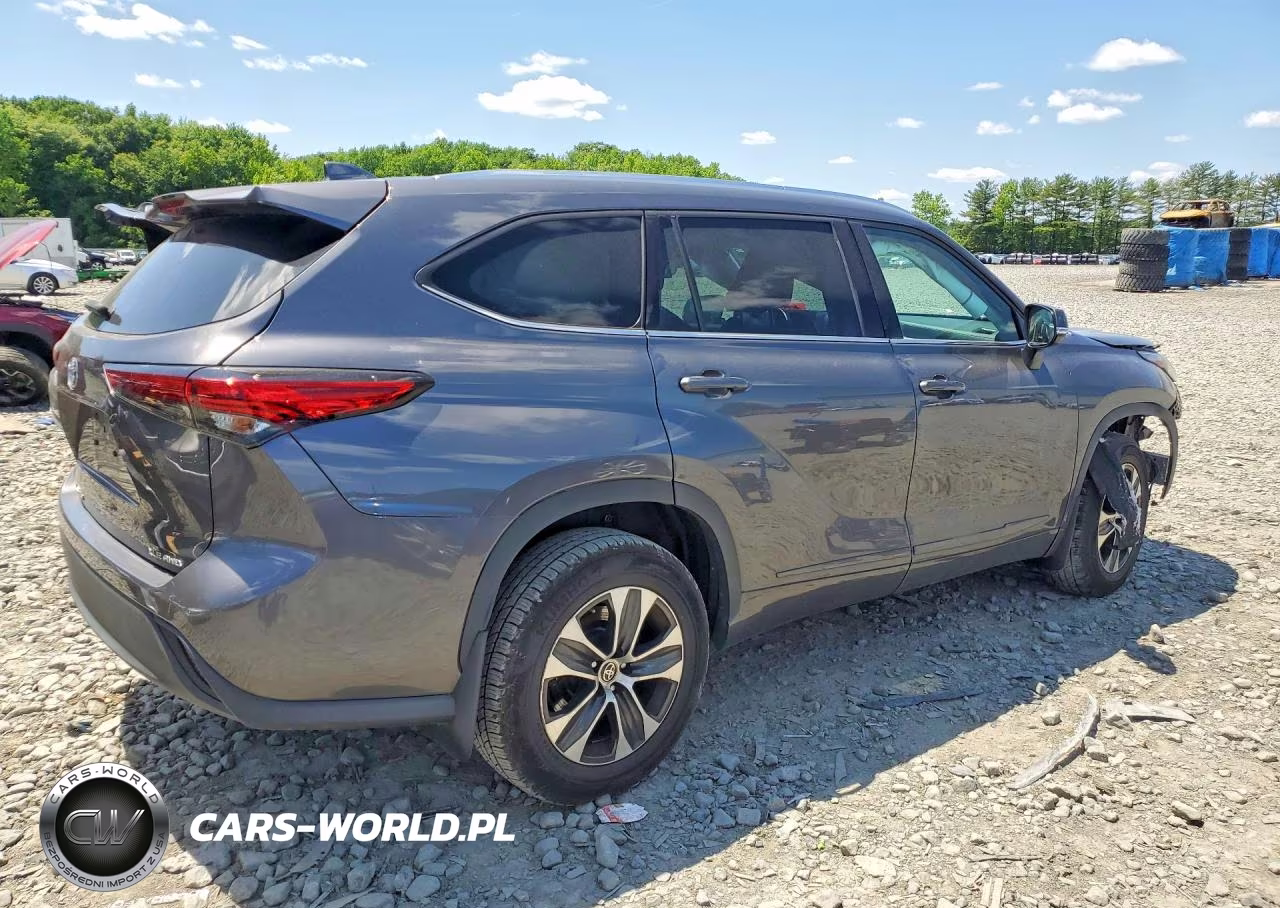 2021 Toyota Highlander Xle VIN:5TDHZRBH0MS081553 - 3