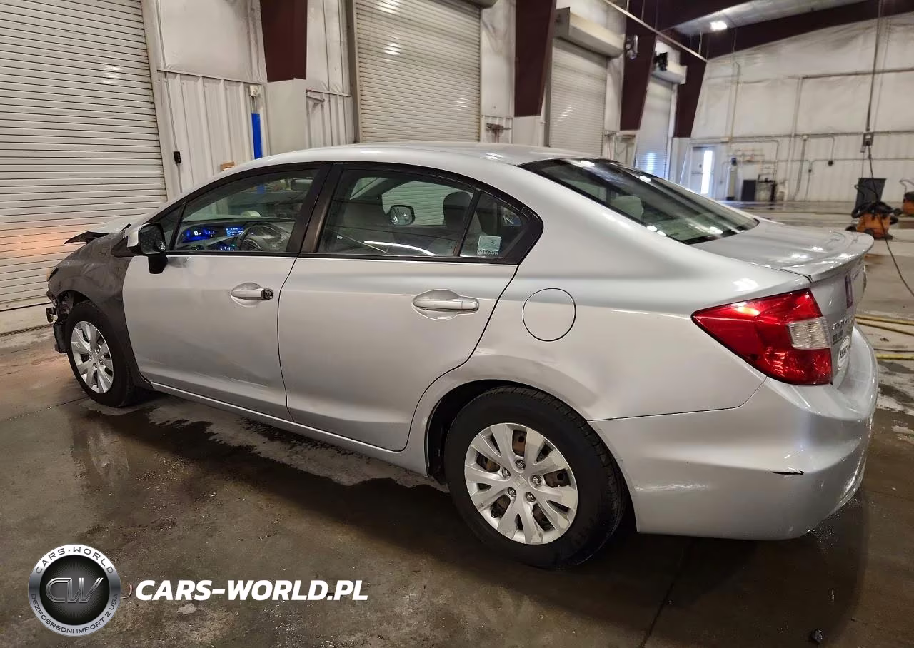 2012 Honda Civic Lx VIN:19XFB2F53CE091117 - 2