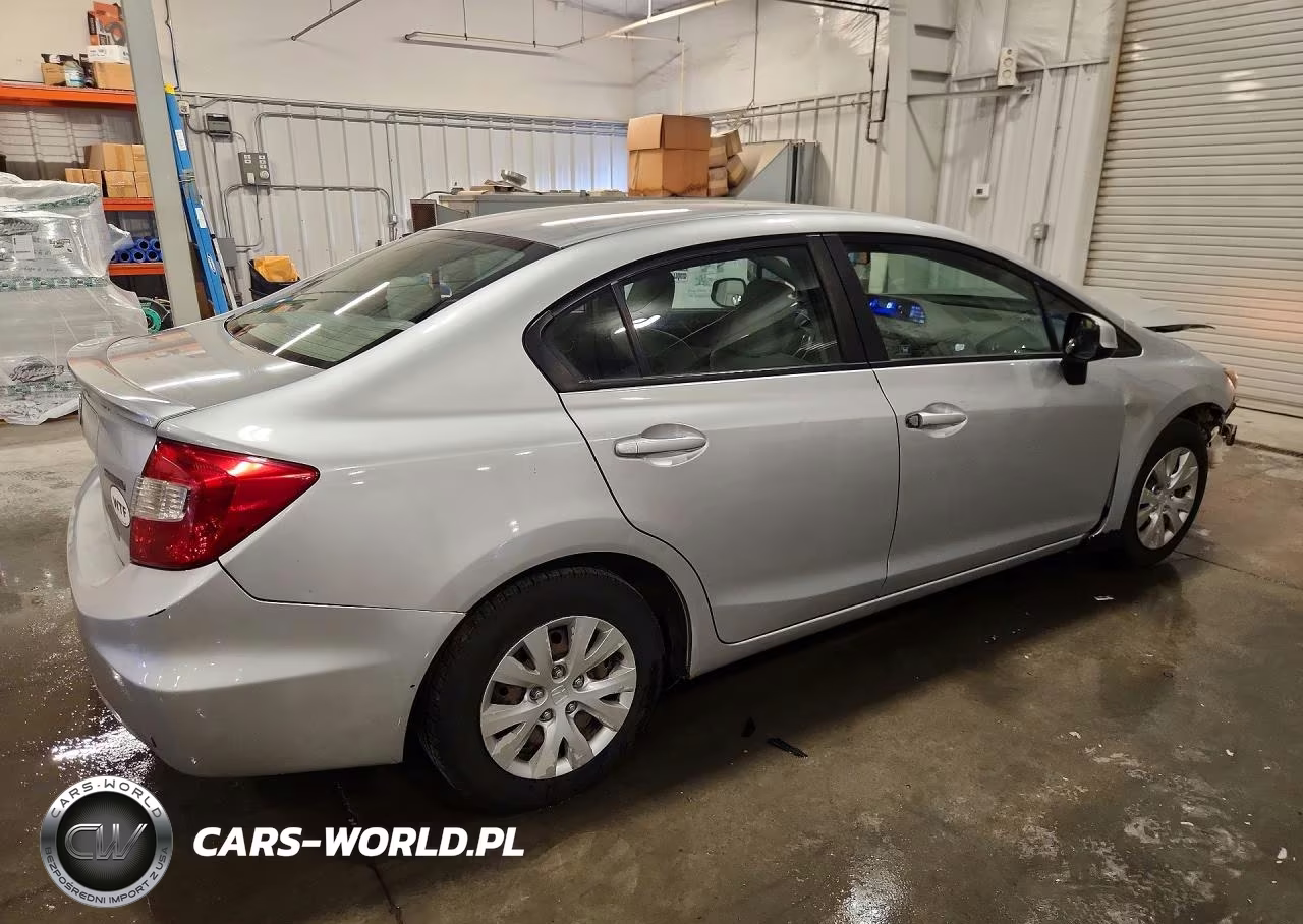 2012 Honda Civic Lx VIN:19XFB2F53CE091117 - 3