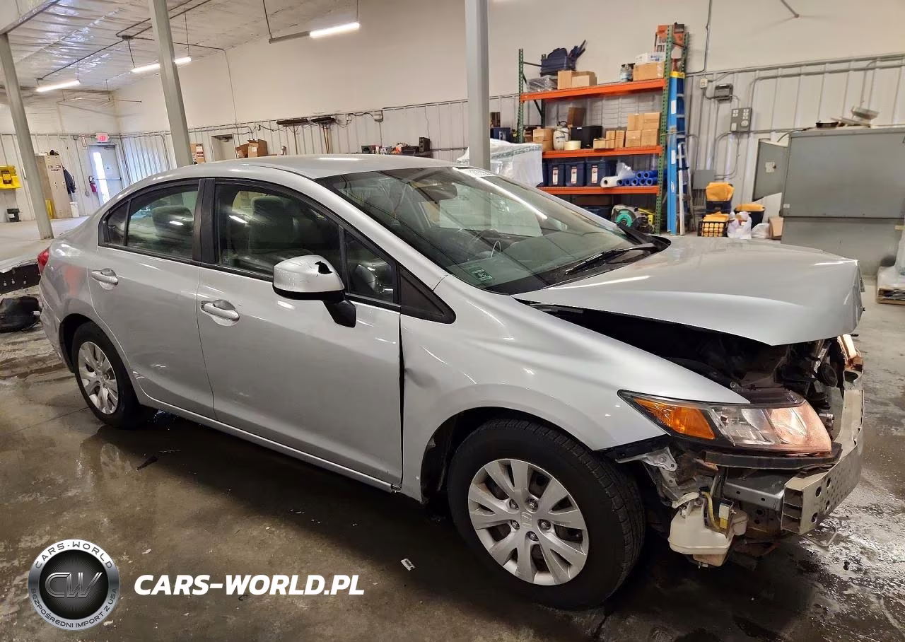 2012 Honda Civic Lx VIN:19XFB2F53CE091117 - 4