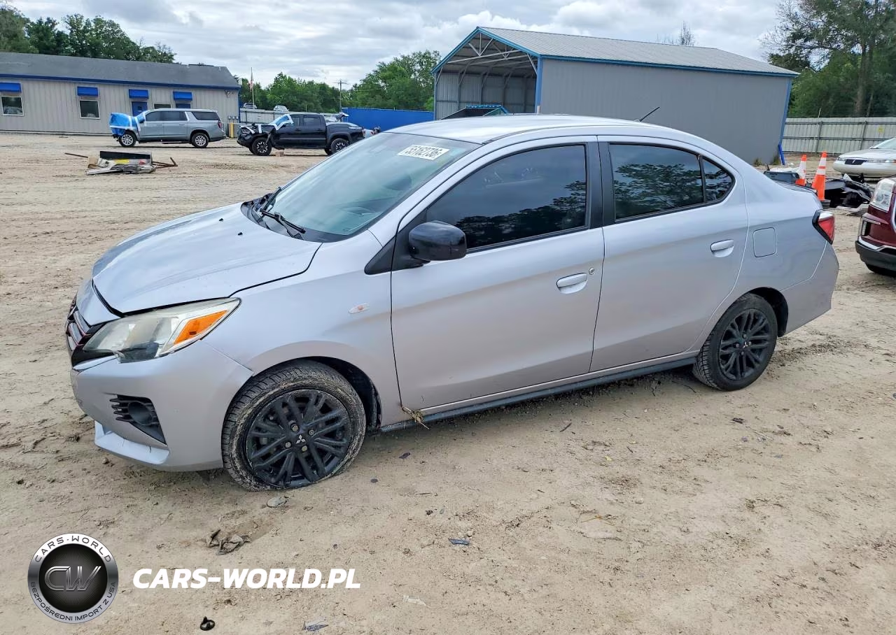 2022 Mitsubishi Mirage G4 Es VIN:ML32FUFJXNHF02589 - 1
