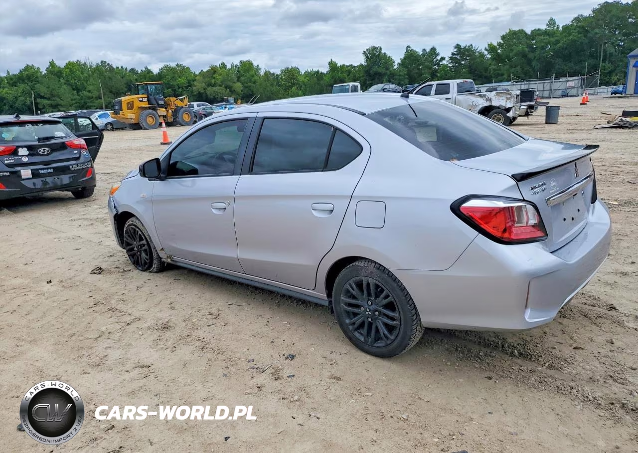 2022 Mitsubishi Mirage G4 Es VIN:ML32FUFJXNHF02589 - 2