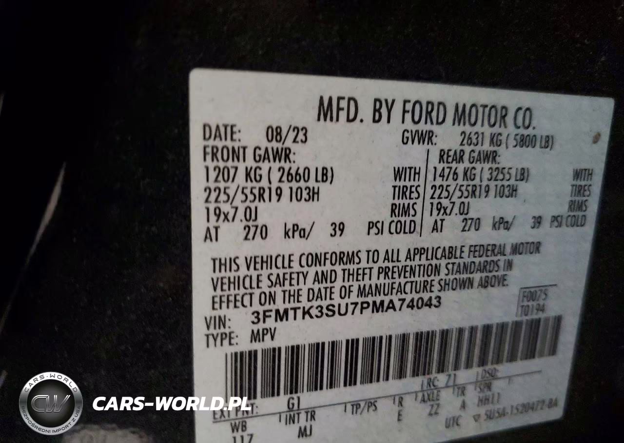 2023 Ford Mustang Mach-E Premium VIN:3FMTK3SU7PMA74043 - 12