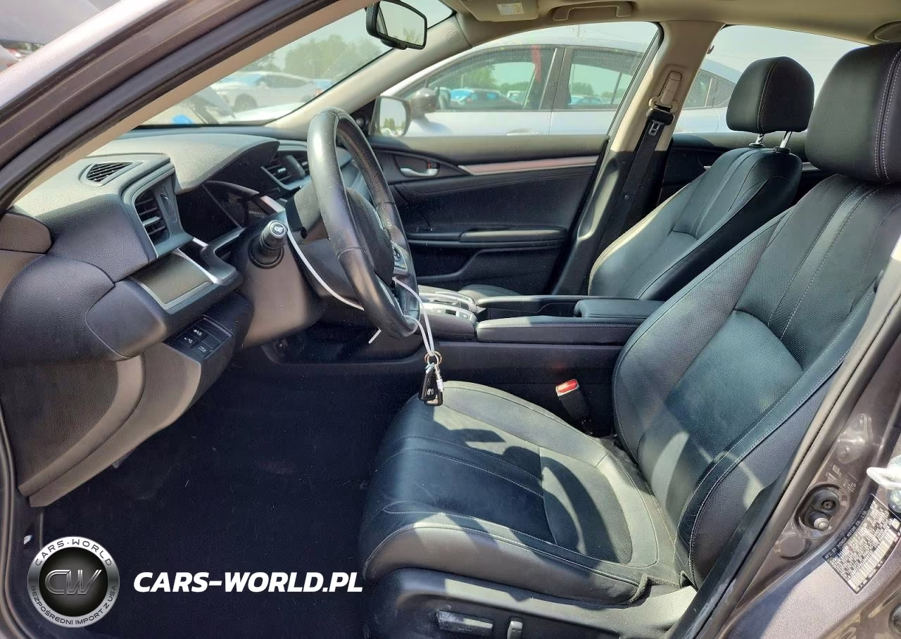 2018 Honda Civic Touring VIN:JHMFC1F93JX006735 - 7