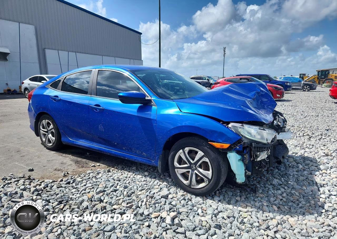 2017 Honda Civic Lx VIN:2HGFC2F54HH516595 - 4