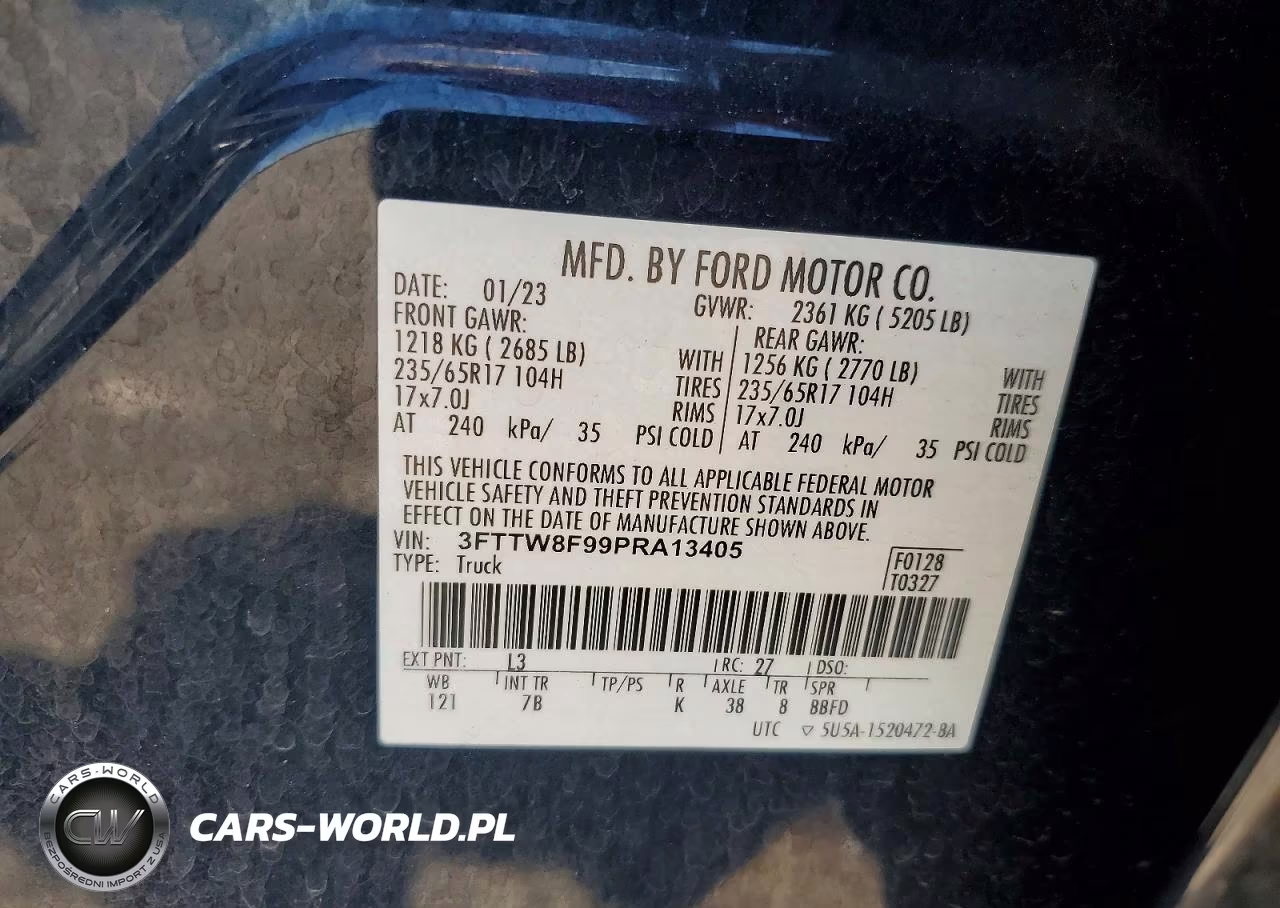2023 Ford Maverick Xl VIN:3FTTW8F99PRA13405 - 12