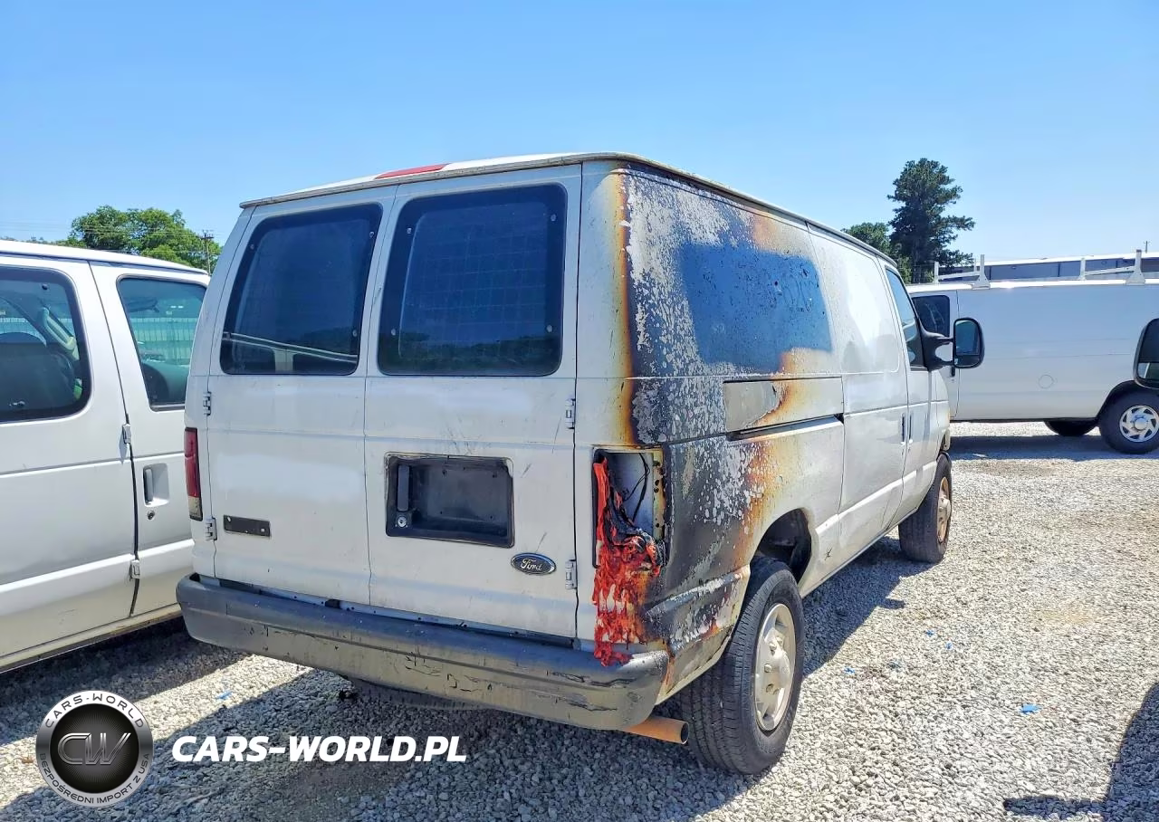 2007 Ford Econoline E250 Van VIN:1FTNE24W87DA08092 - 3