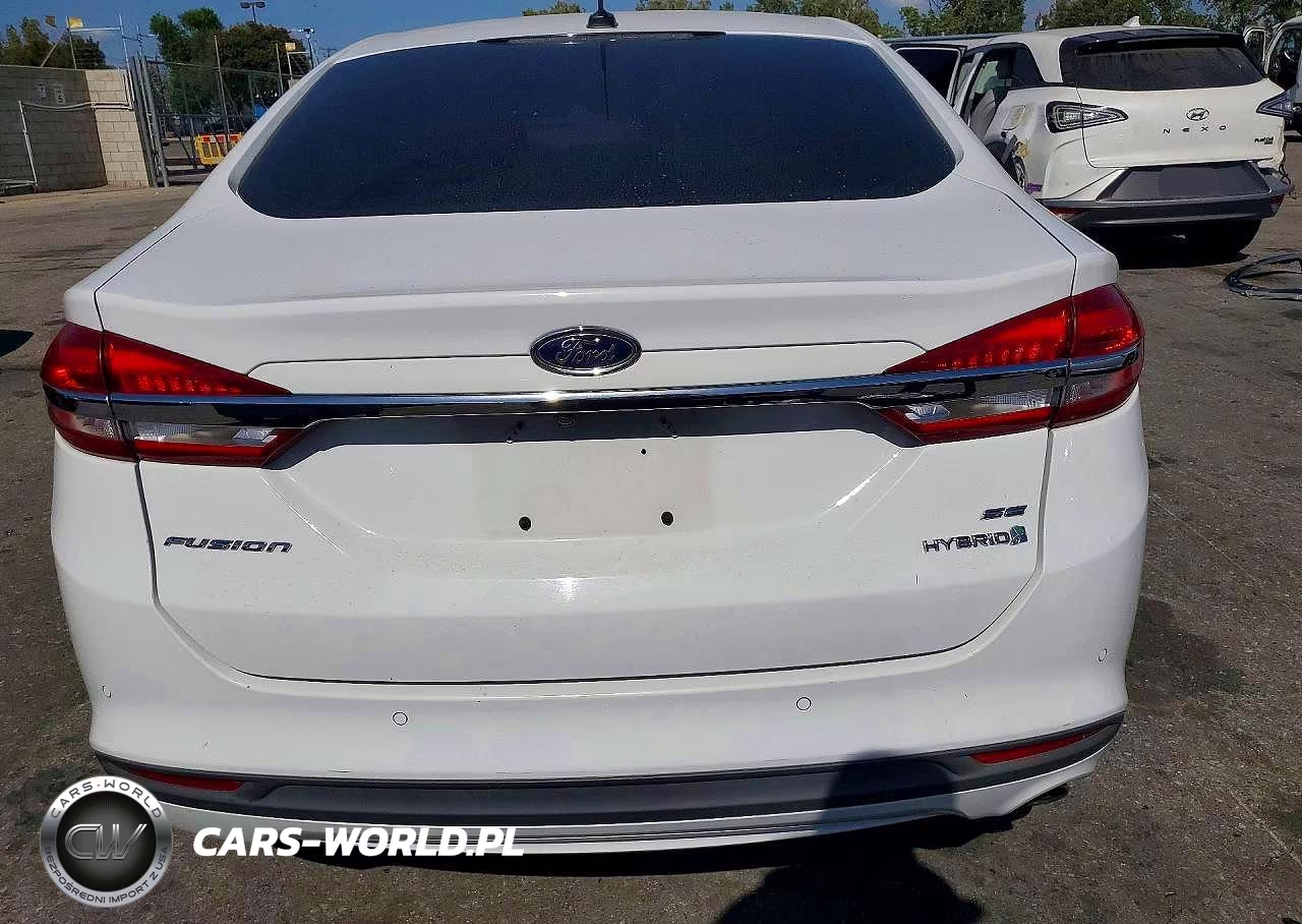 2018 Ford Fusion Se Hybrid VIN:3FA6P0LU4JR146879 - 6
