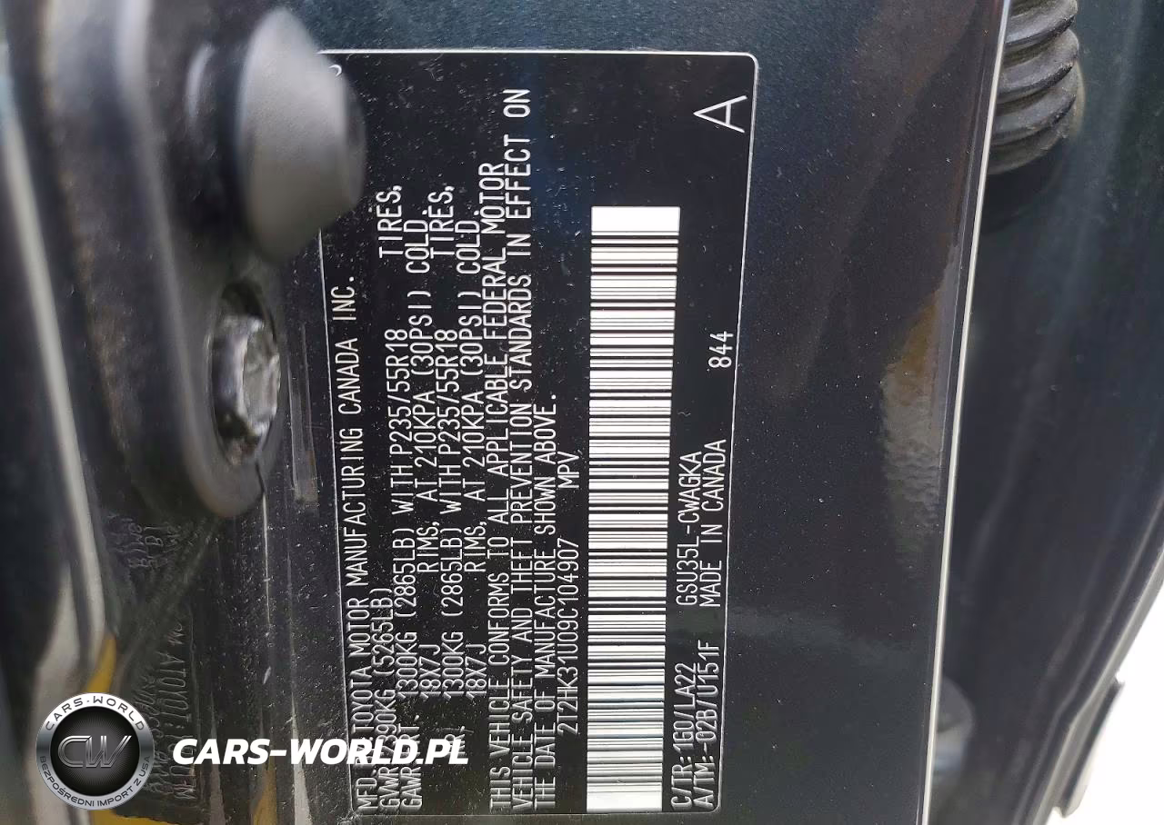 2009 Lexus Rx 350 VIN:2T2HK31U09C104907 - 13
