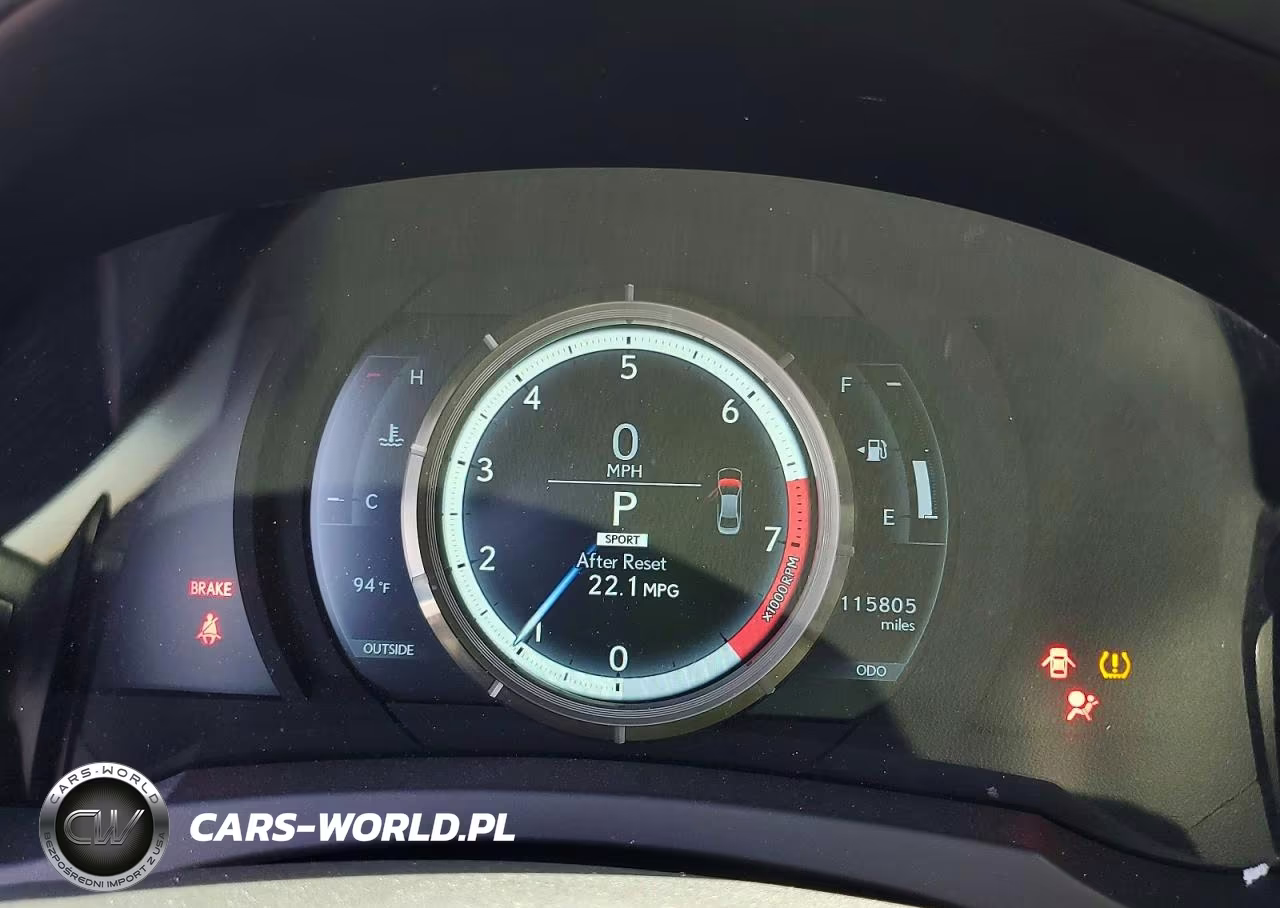 2015 Lexus Is 250 Awd VIN:JTHCF1D22F5016742 - 9