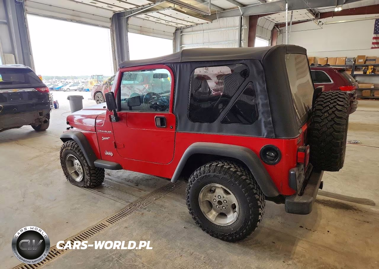 2002 Jeep Wrangler - Tj Sport VIN:1J4FA49S22P774399 - 2