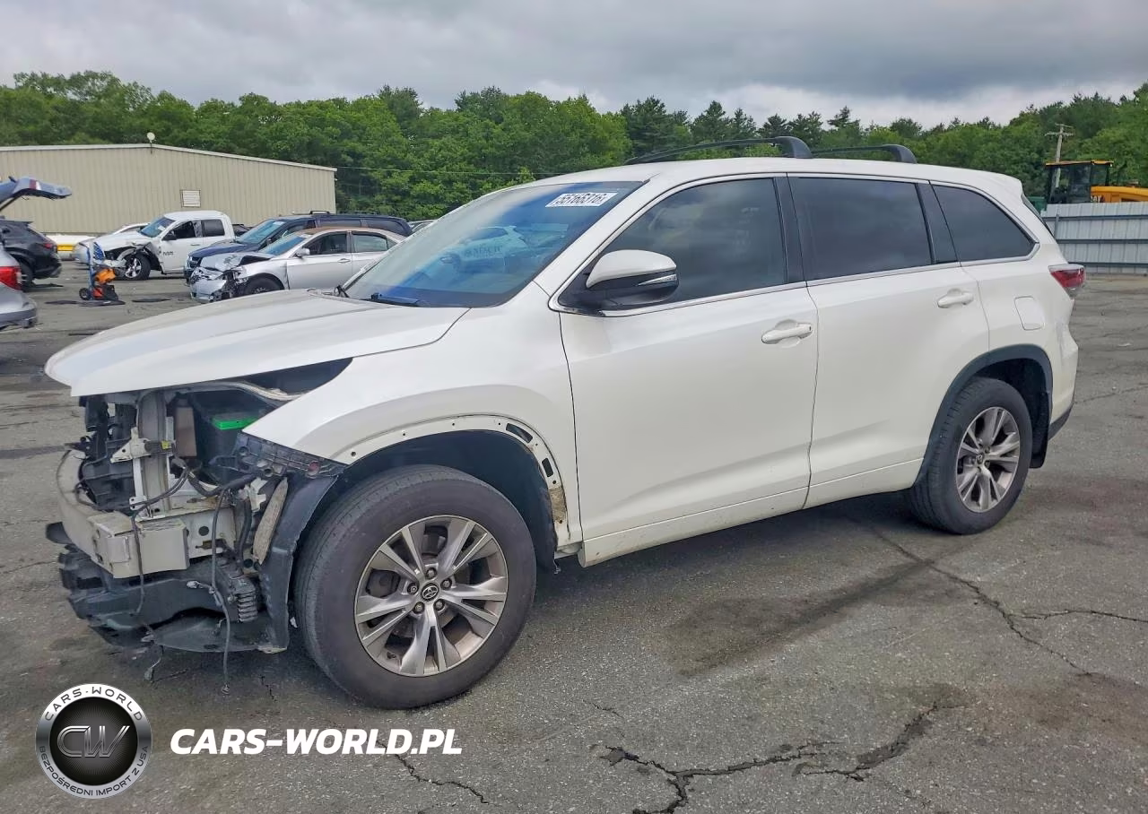 2016 Toyota Highlander Le Plus – zdjęcie 1 z 14
