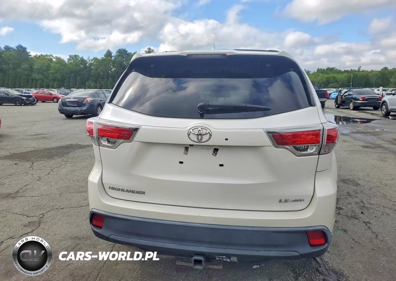 2016 Toyota Highlander Le Plus VIN:5TDBKRFHXGS336685 - 6