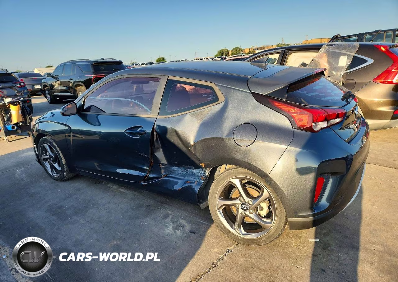 2020 Hyundai Veloster Base VIN:KMHTG6AF3LU021562 - 2