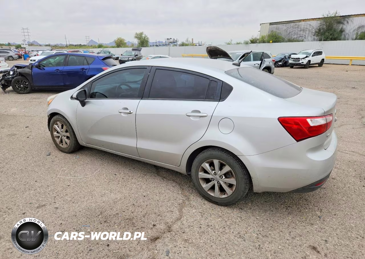 2013 Kia Rio Ex VIN:KNADN4A3XD6124750 - 2
