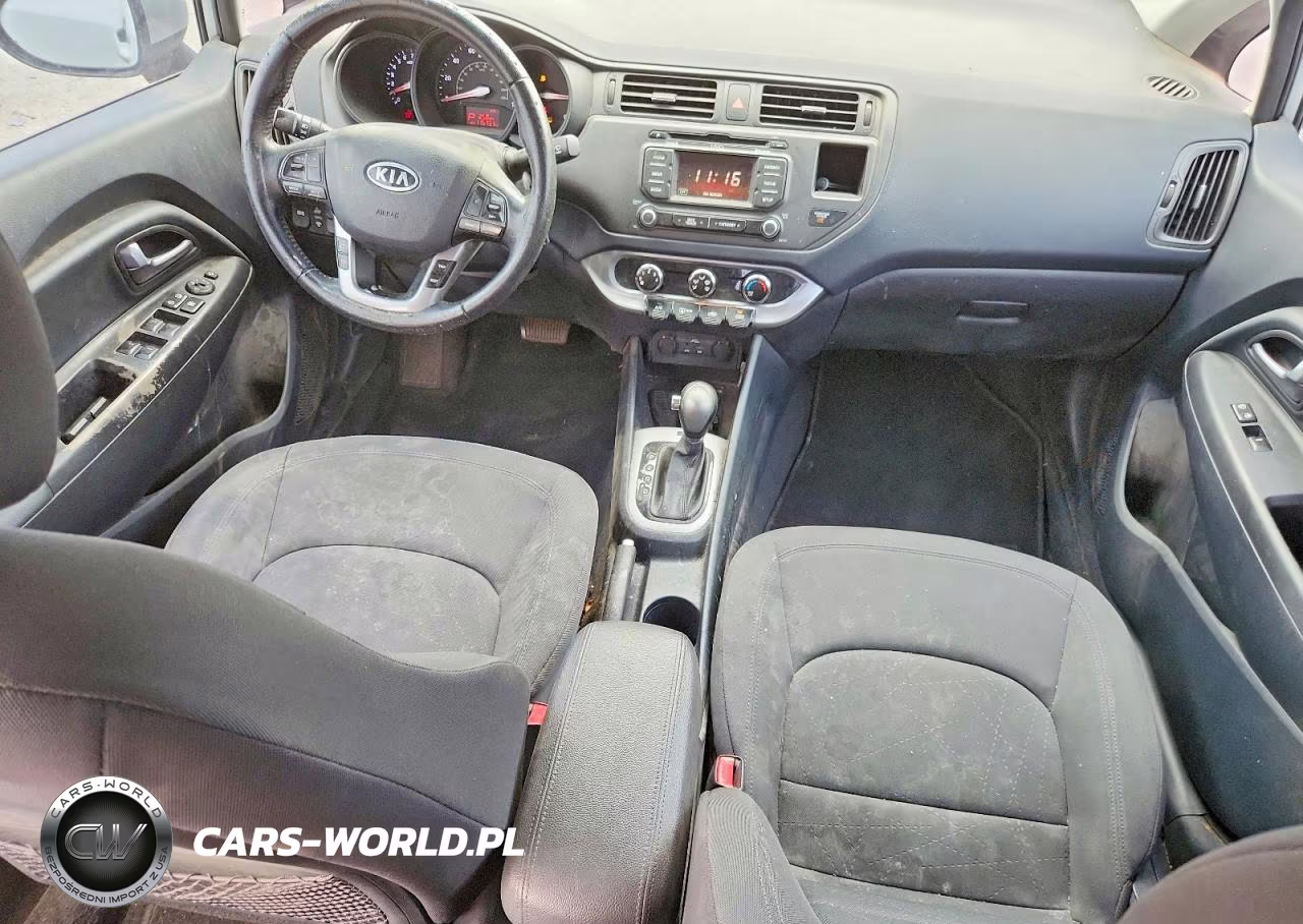 2013 Kia Rio Ex VIN:KNADN4A3XD6124750 - 8