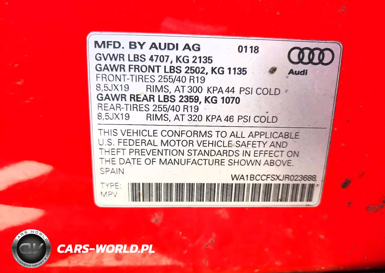 2018 Audi Q3 Premium VIN:WA1BCCFSXJR023688 - 13