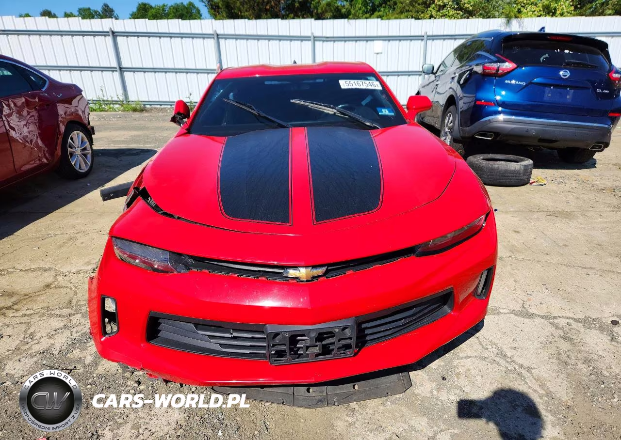 2016 Chevrolet Camaro Lt VIN:1G1FB1RS7G0170941 - 5