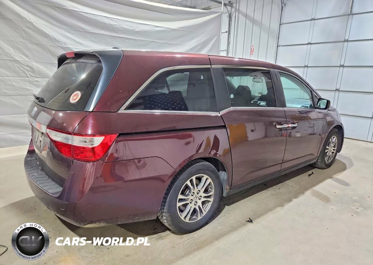 2013 Honda Odyssey Exl VIN:5FNRL5H67DB080389 - 3