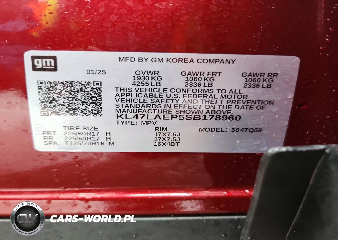 2025 Buick Envista Preferred VIN:KL47LAEP5SB178960 - 12