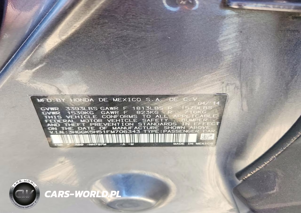 2015 Honda Fit Lx VIN:3HGGK5H51FM706343 - 13