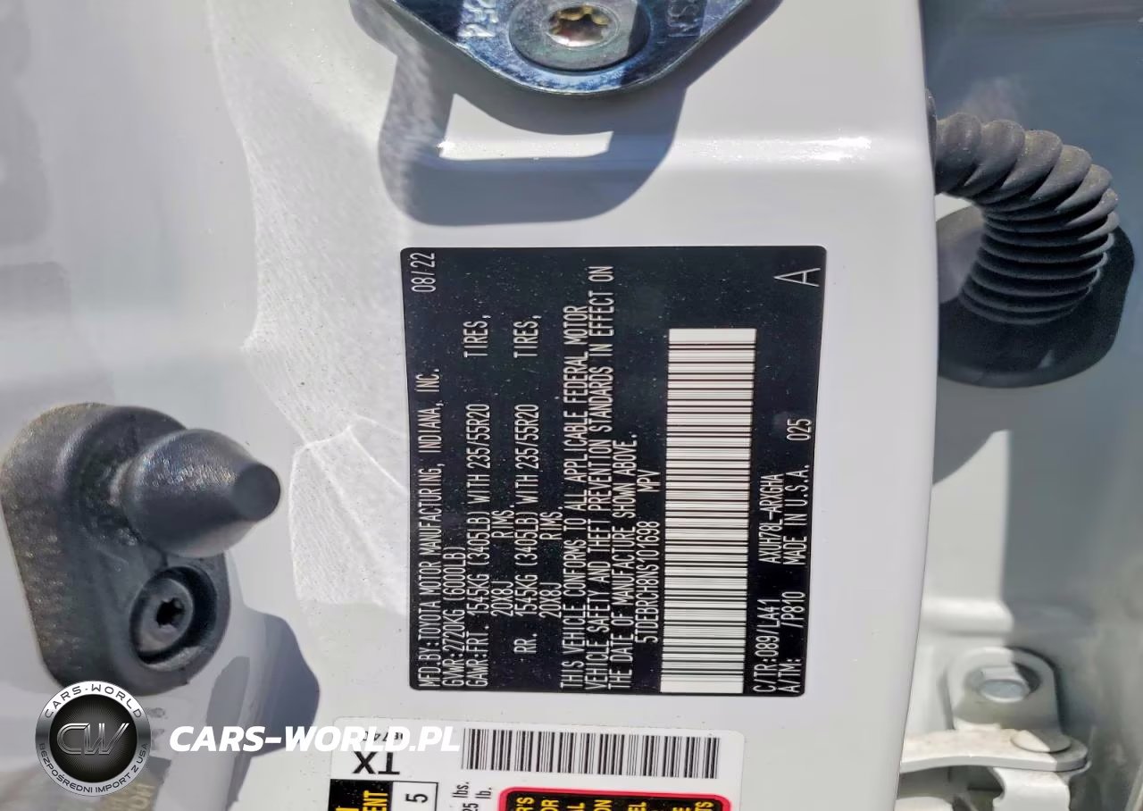 2022 Toyota Highlander Hybrid Platinum VIN:5TDEBRCH8NS101698 - 13