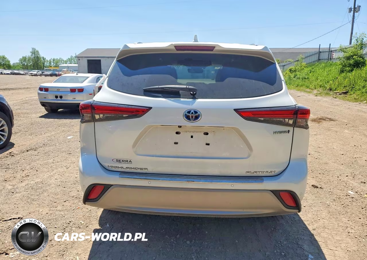 2022 Toyota Highlander Hybrid Platinum VIN:5TDEBRCH8NS101698 - 6
