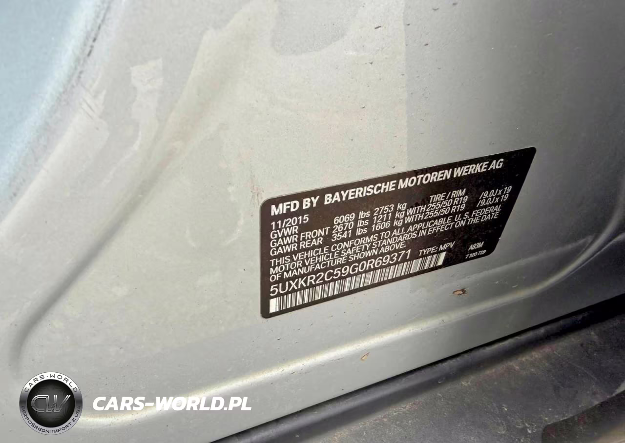 2016 BMW X5 Sdrive35I VIN:5UXKR2C59G0R69371 - 10