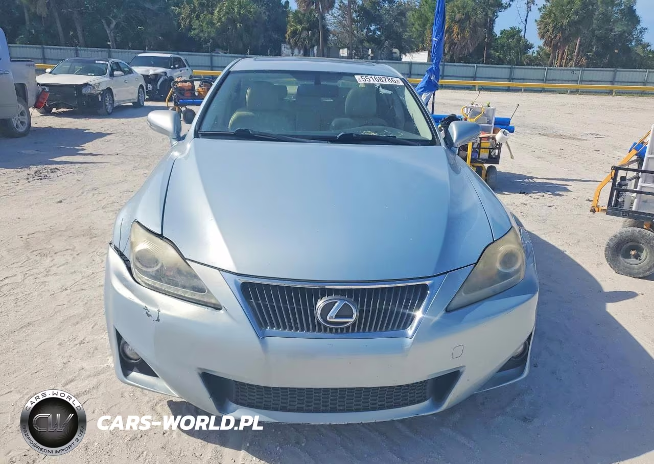 2013 Lexus Is 250 VIN:JTHBF5C26D5185339 - 5
