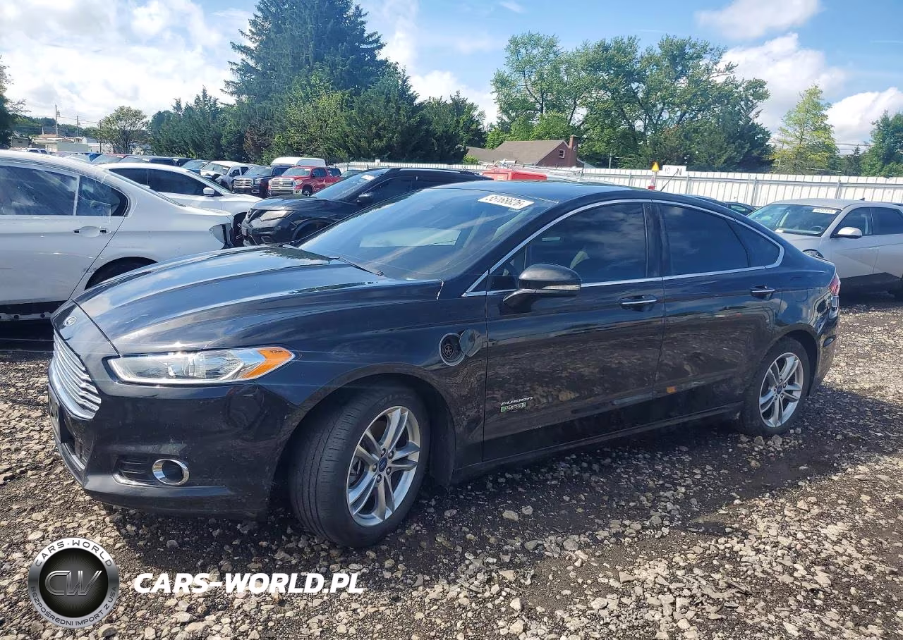 2016 Ford Fusion Titanium Phev VIN:3FA6P0SU9GR140926 - 1