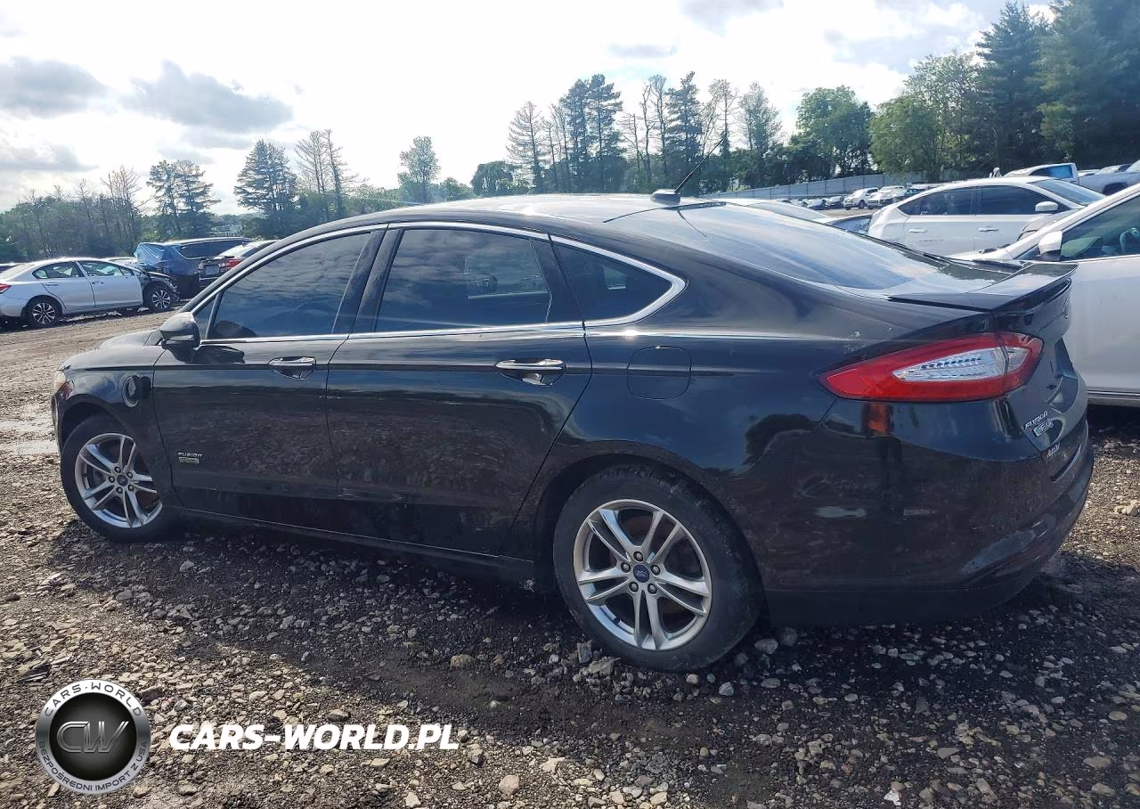 2016 Ford Fusion Titanium Phev VIN:3FA6P0SU9GR140926 - 2