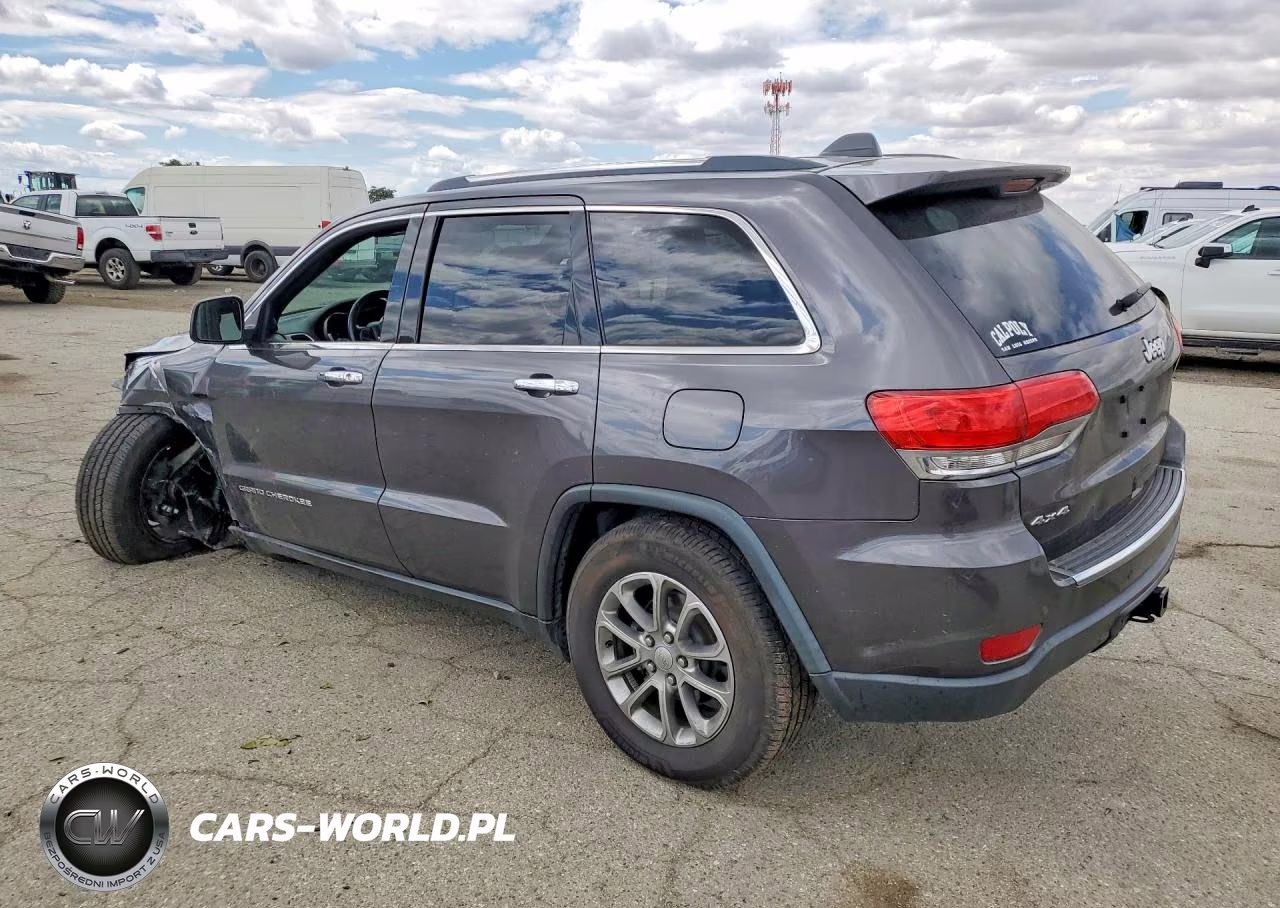 2016 Jeep Grand Cherokee Limited VIN:1C4RJFBG7GC498563 - 2