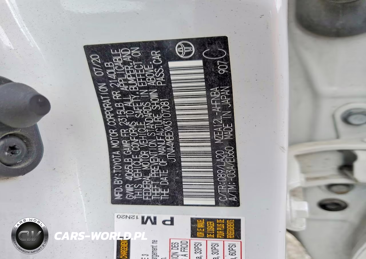 2021 Toyota Corolla Hatchback Xse VIN:JTNA4MBEXM3107081 - 12