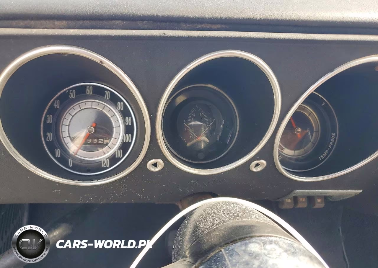 1966 Chevrolet Corvair Pu VIN:105676W143252 - 9