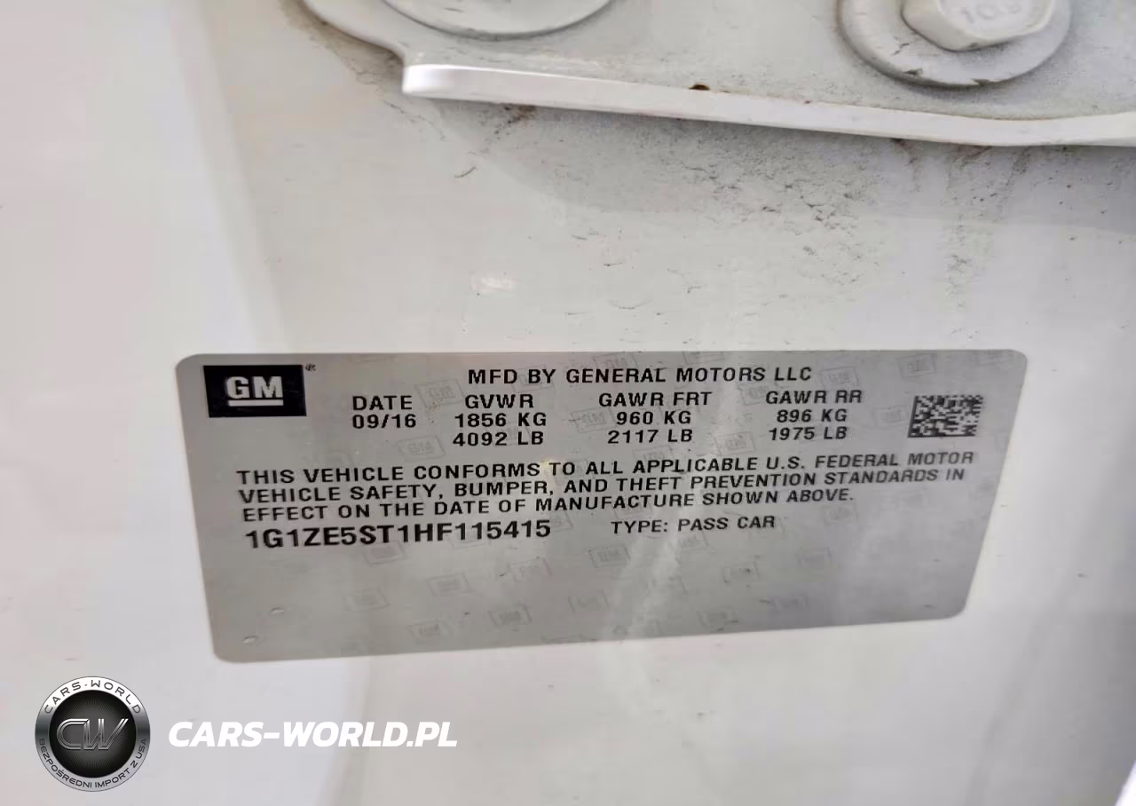2017 Chevrolet Malibu Lt VIN:1G1ZE5ST1HF115415 - 12