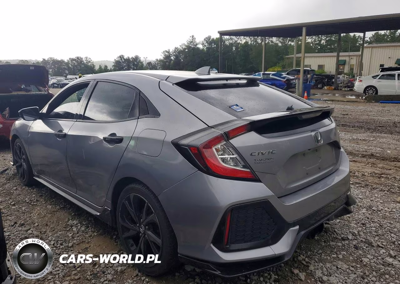2017 Honda Civic Sport VIN:SHHFK7H47HU208604 - 2