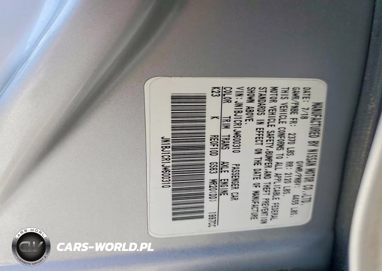2018 Nissan Rogue Sport Sl VIN:JN1BJ1CR1JW600310 - 13