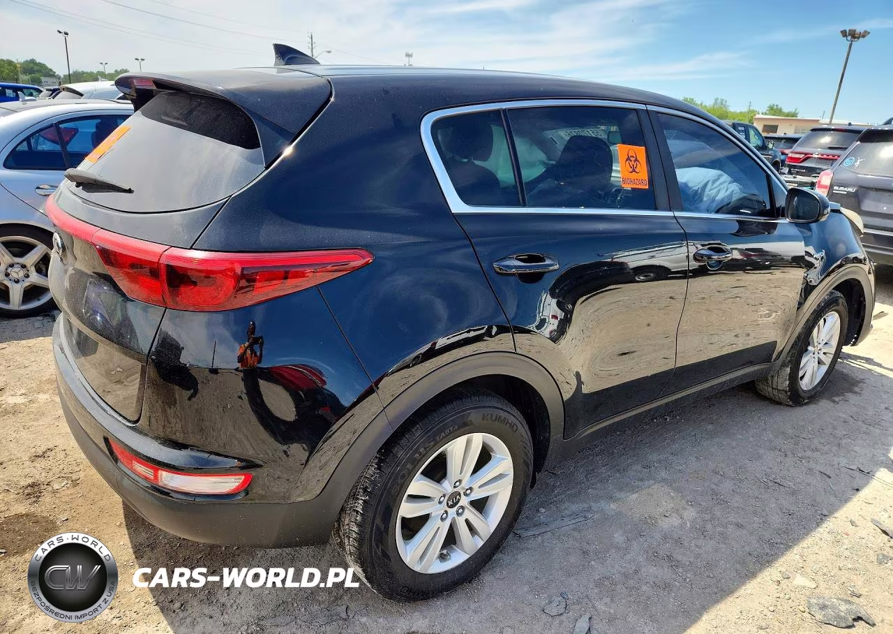 2018 Kia Sportage Lx VIN:KNDPMCAC5J7422321 - 3