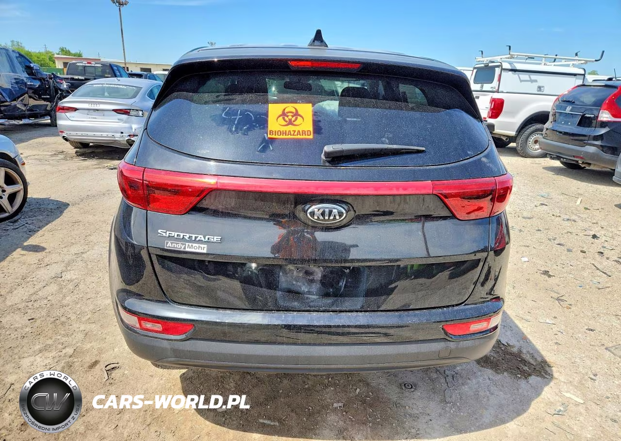 2018 Kia Sportage Lx VIN:KNDPMCAC5J7422321 - 6