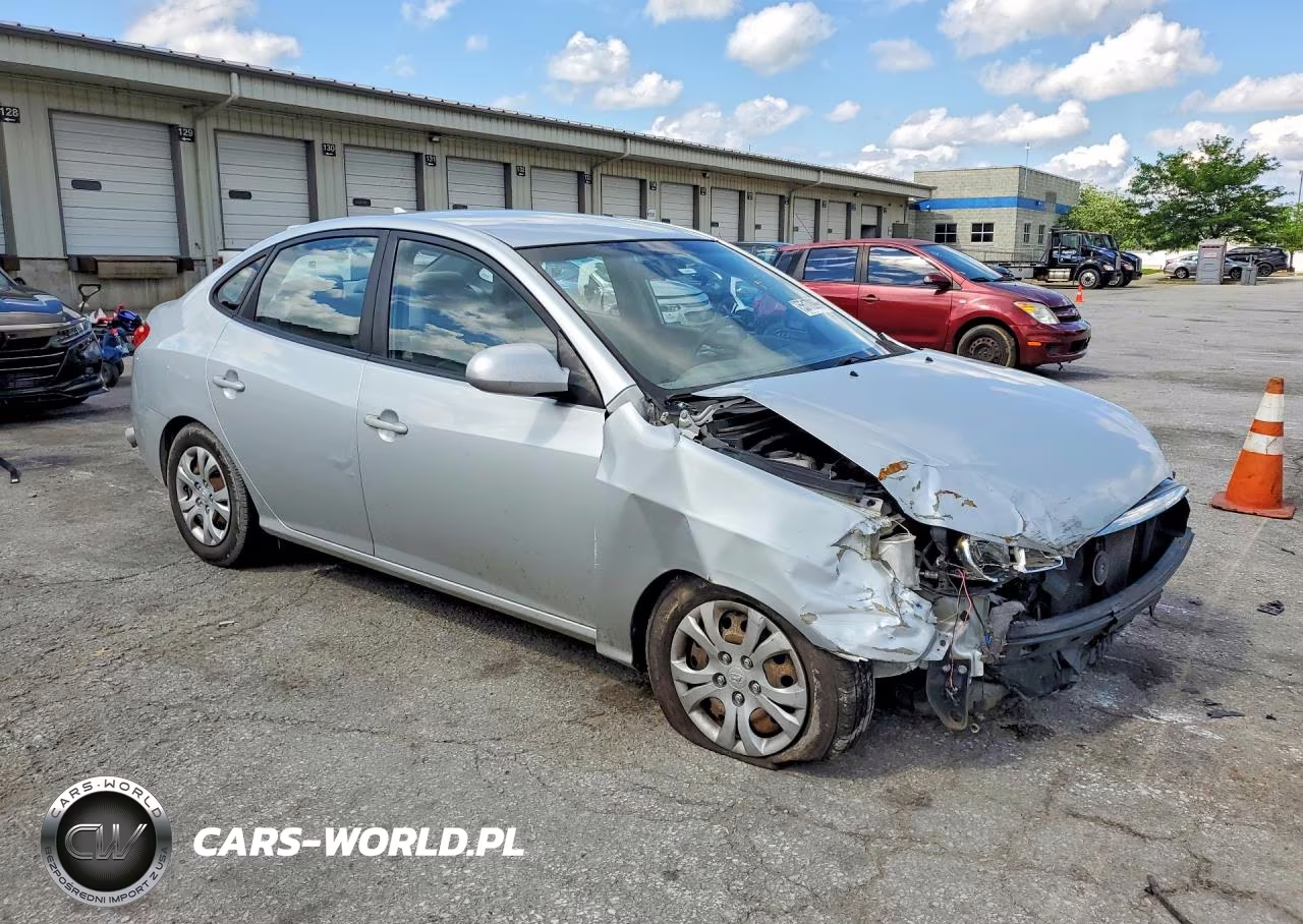 2010 Hyundai Elantra Gls VIN:KMHDU4AD7AU146609 - 4