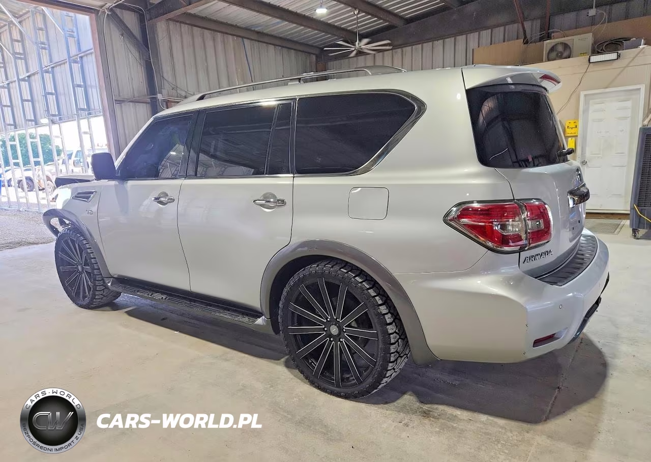 2019 Nissan Armada Sl VIN:JN8AY2ND4K9092057 - 2
