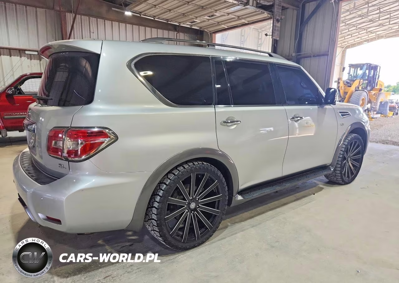 2019 Nissan Armada Sl VIN:JN8AY2ND4K9092057 - 3