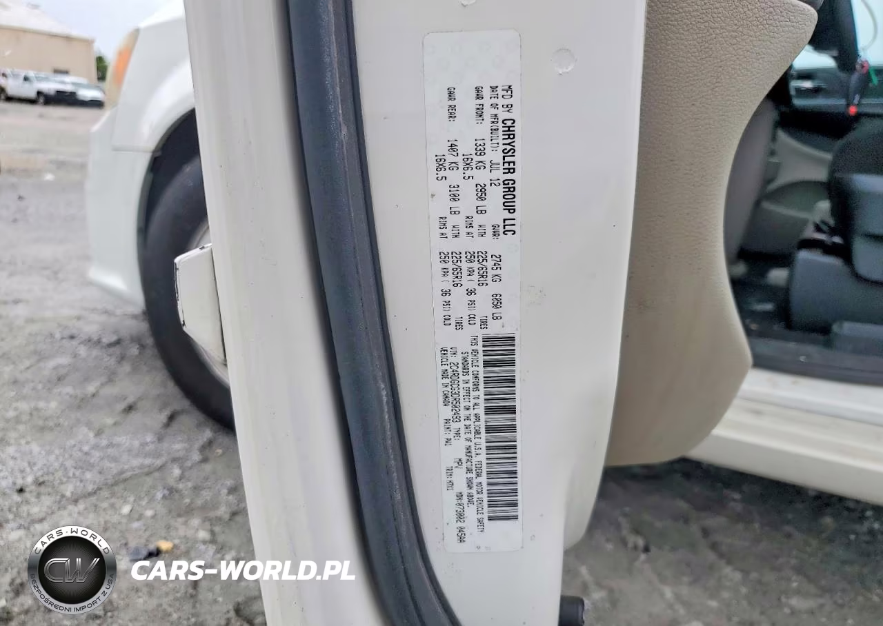 2013 Dodge Grand Caravan Sxt VIN:2C4RDGCG3DR502493 - 13