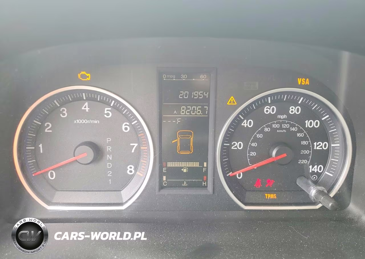 2007 Honda Cr-V Exl VIN:JHLRE38707C062859 - 9
