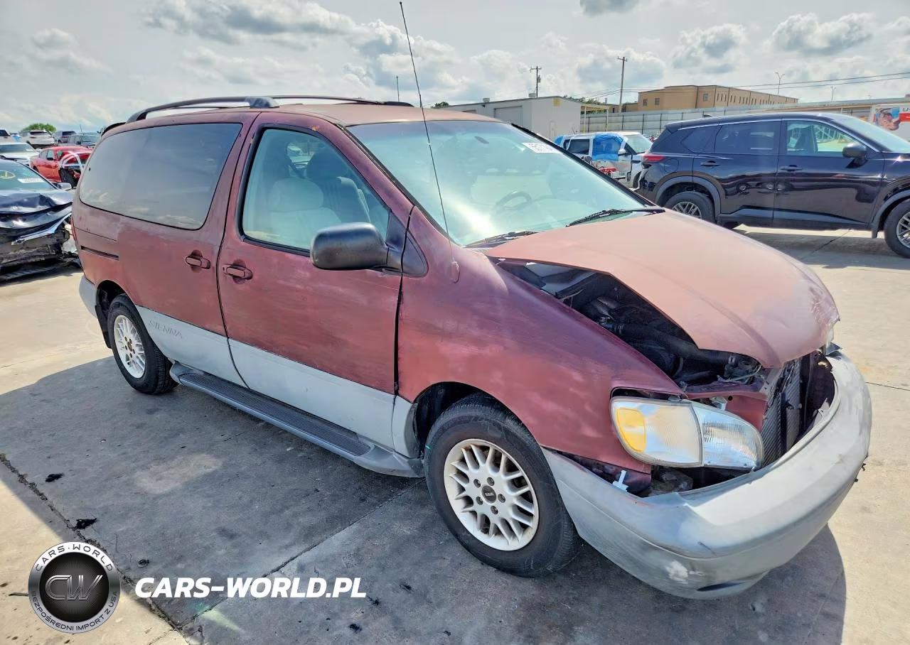 2000 Toyota Sienna Le VIN:4T3ZF13C9YU201727 - 4