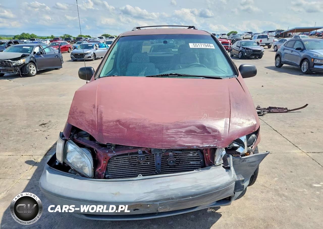 2000 Toyota Sienna Le VIN:4T3ZF13C9YU201727 - 5